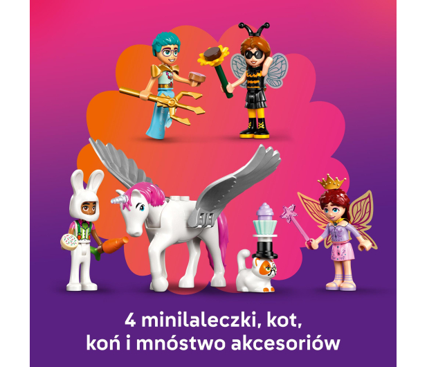 LEGO Friends 42661 Bal przebierańców z jednorożcem i wróżką - 1331627 - zdjęcie 7